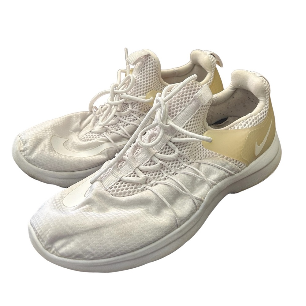 Nike Womens Darwin White Running Shoes Sneakers Size 8